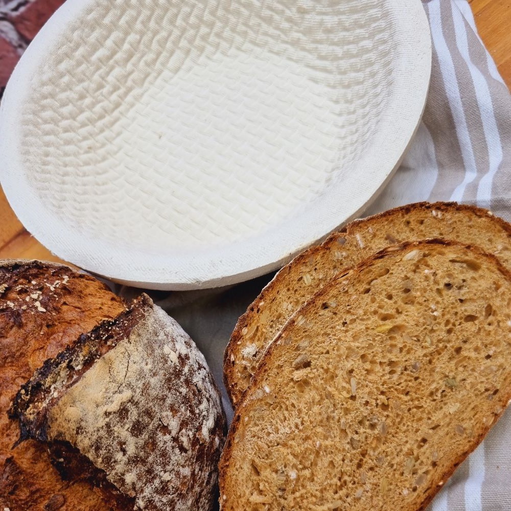 Gärkorb Schliff rund Waffel Ø22cm für 1kg Teig - für ganz besondere Brote