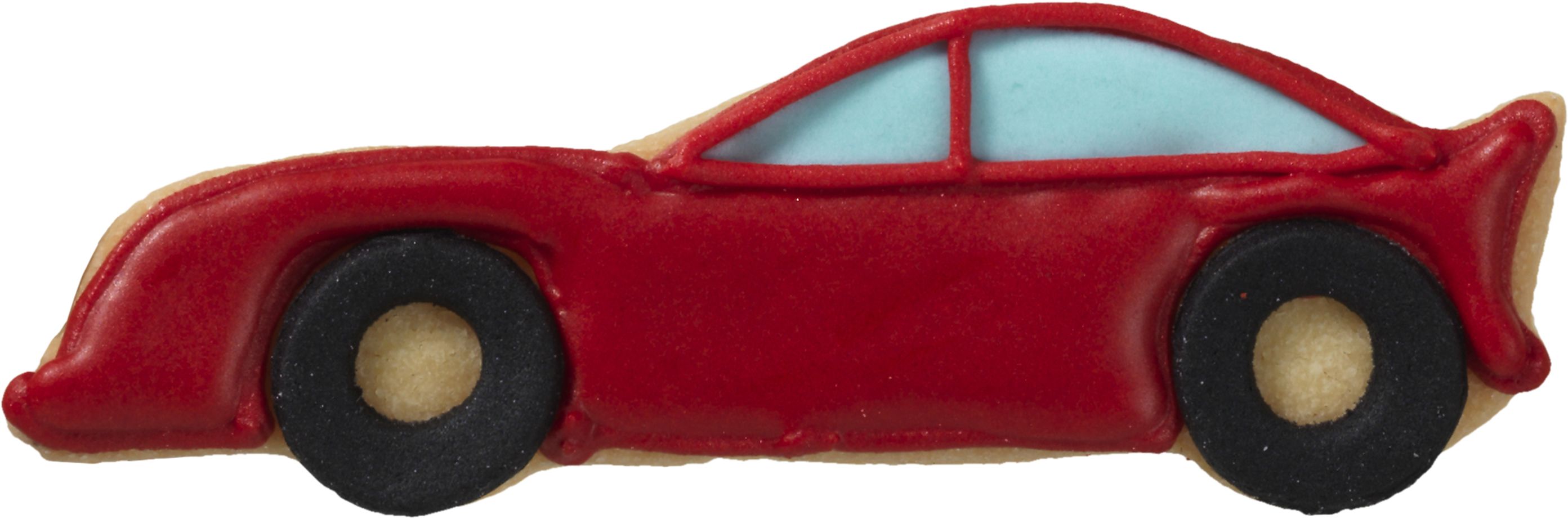 Ausstecher Sportwagen Innenprägung 10cm Edelstahl