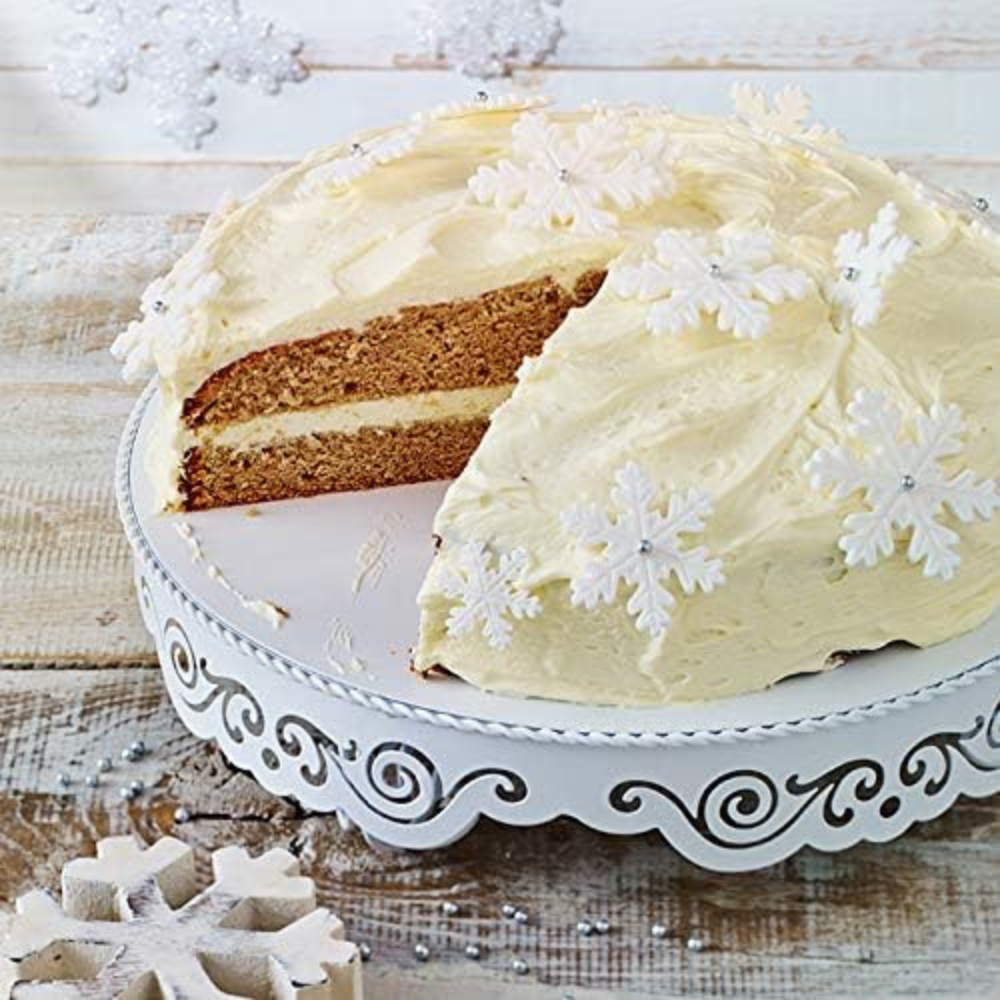 Ausstechformen-Set Schneeflocke, 3-tlg mit Auswerfer, für Fondant