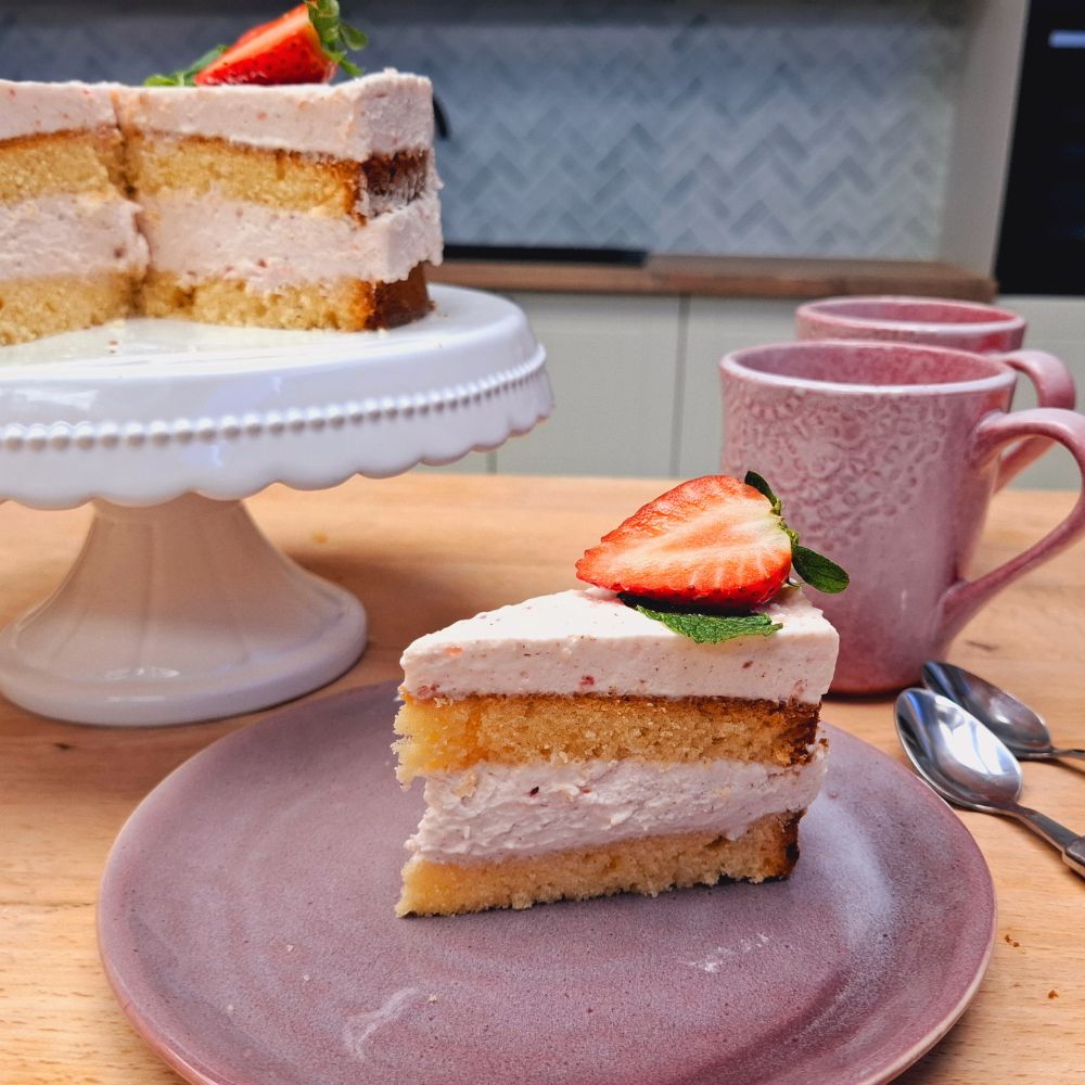 Sahnestand Rhabarber-Erdbeer 150g - Ein fruchtiges Duo