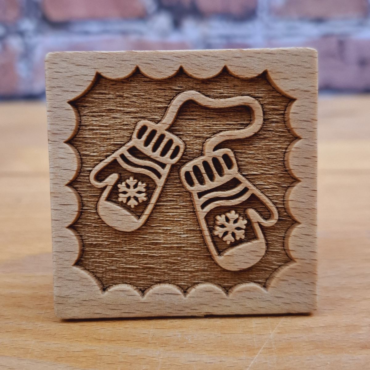 Motiv-Keksstempel "Handschuhe"