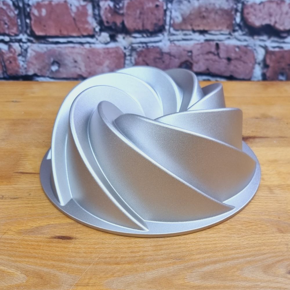 Gugelhupfform Aluminium Ø 24cm, in besonders edler Form