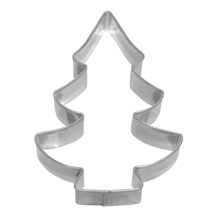 Ausstecher Tannenbaum Edelstahl 8 cm