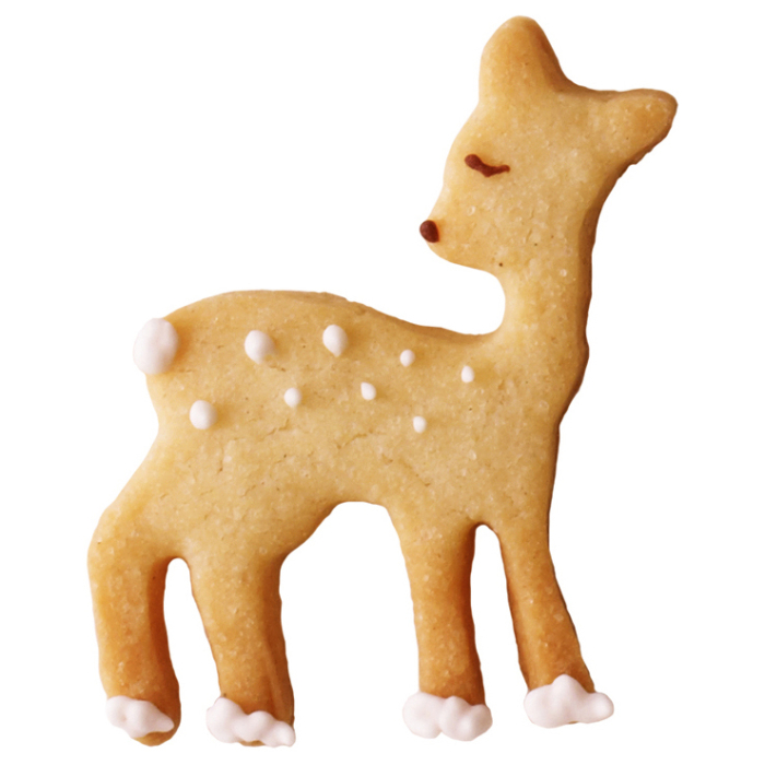 Ausstecher Rehkitz 6 cm Edelstahl