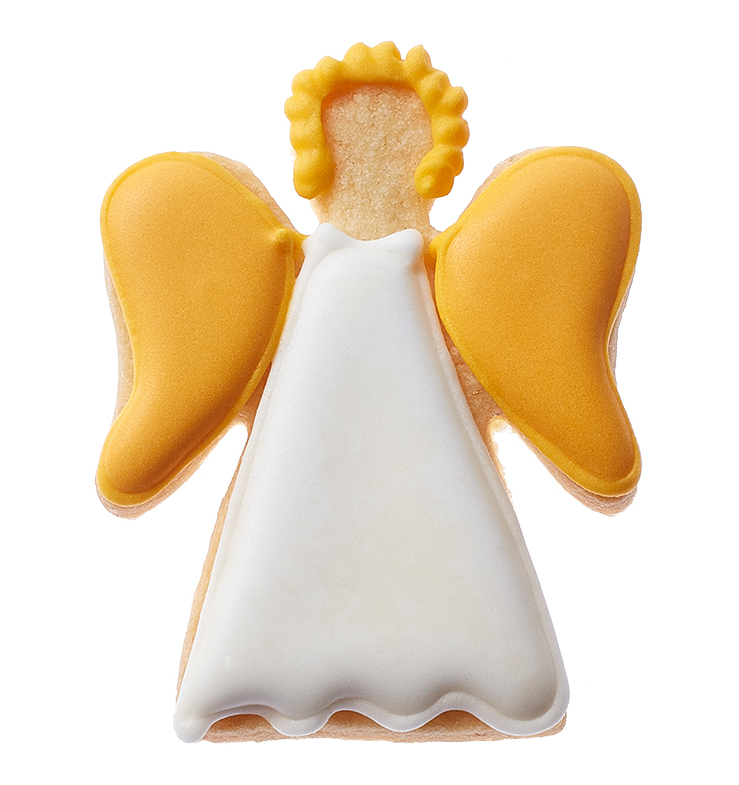 Ausstecher Engel klein 6cm Edelstahl