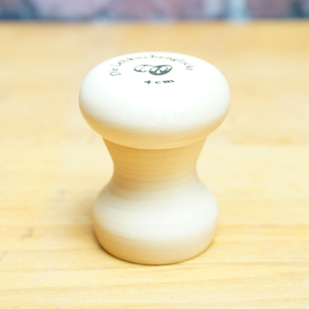 Lebkuchenglocke aus Holz 4cm