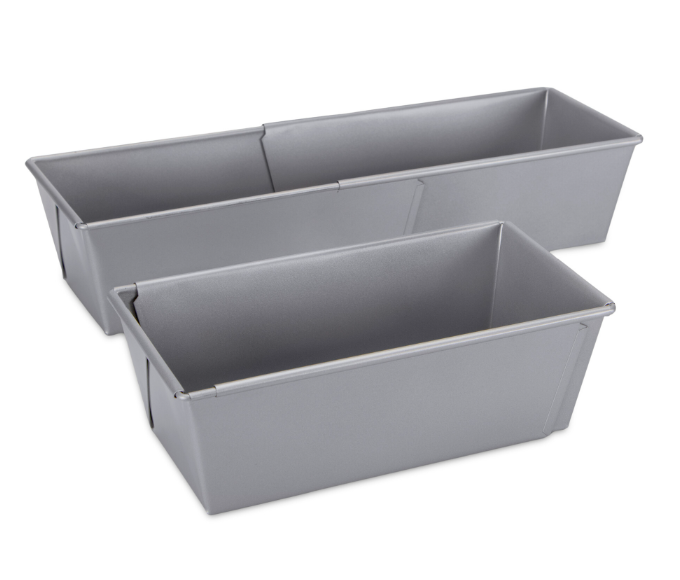 Kastenform ausziehbar Metall 20-35x10,5 cm Inhalt 2.100 ml