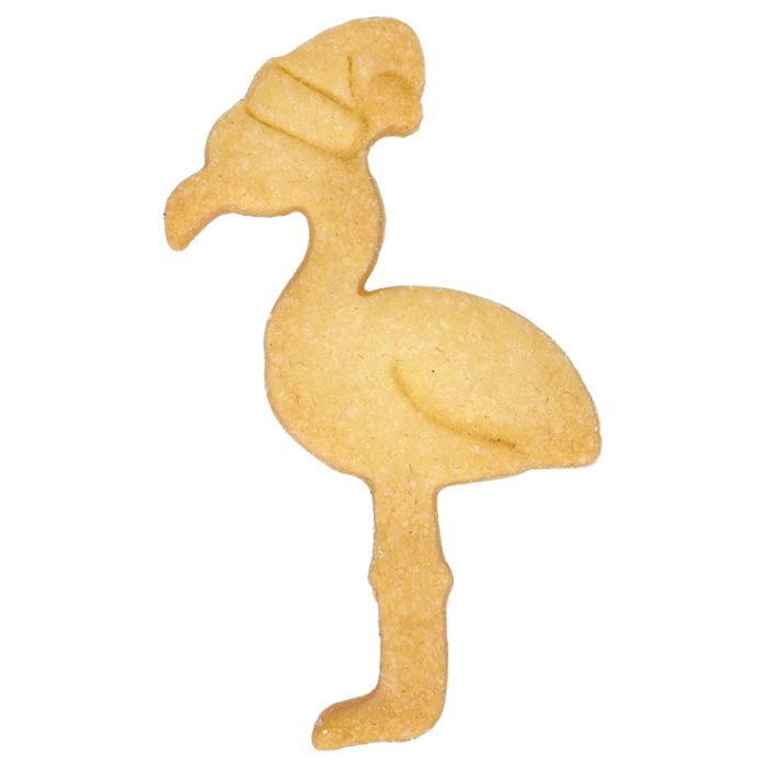 Ausstecher WeihnachtsFlamingo - exotischer Charme für deine Plätzchen