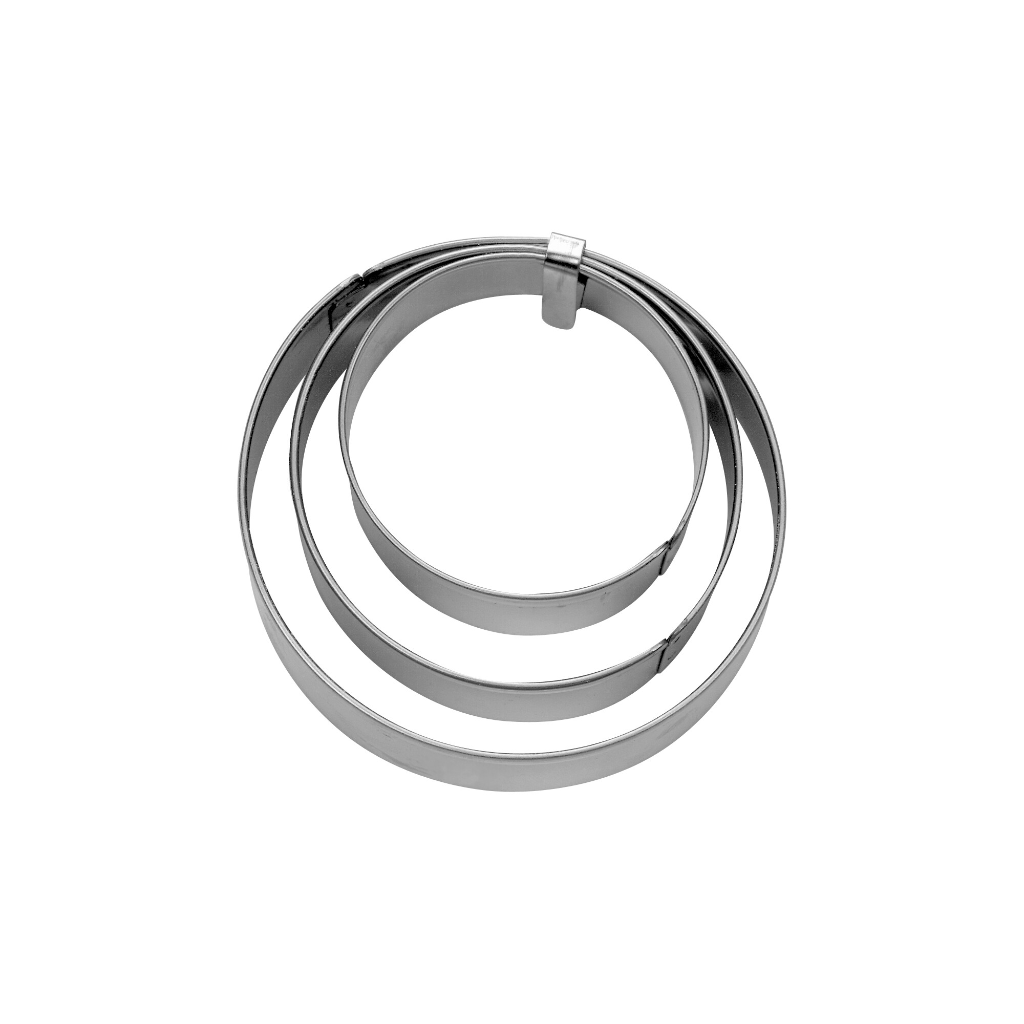 Terassen-Ausstecher Ring glatt Set 3-tlg. Ø 4, 5, 6cm