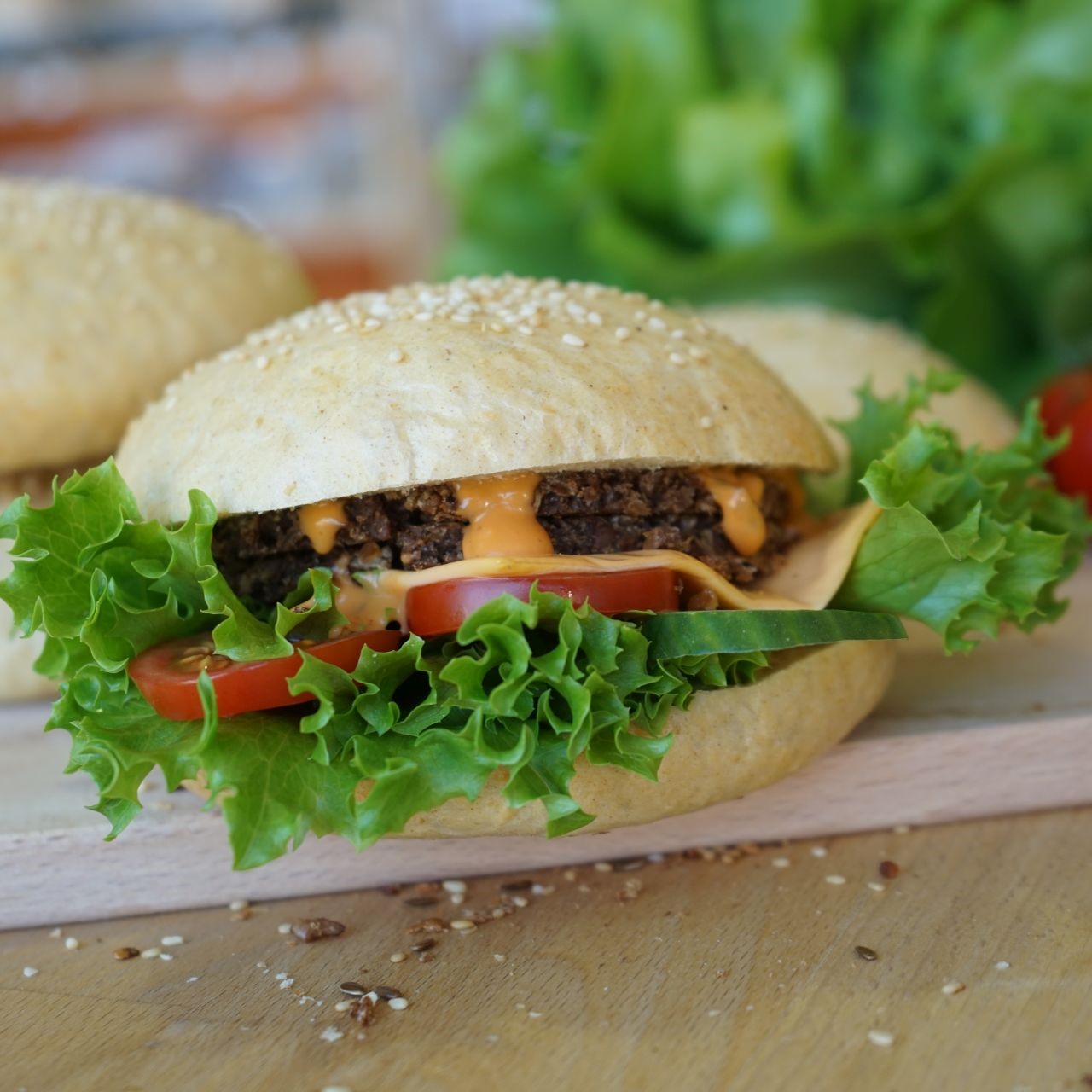 Backmischung für lecker, luftige Burger Buns – 500g 
