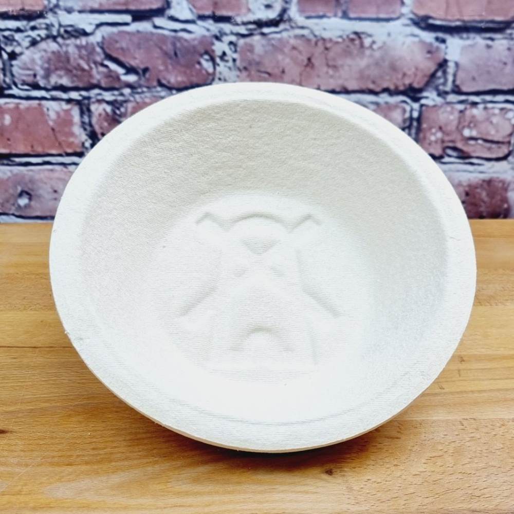 Gärkorb Schliff rund Ø22cm für 1kg Teig - mit Mühle