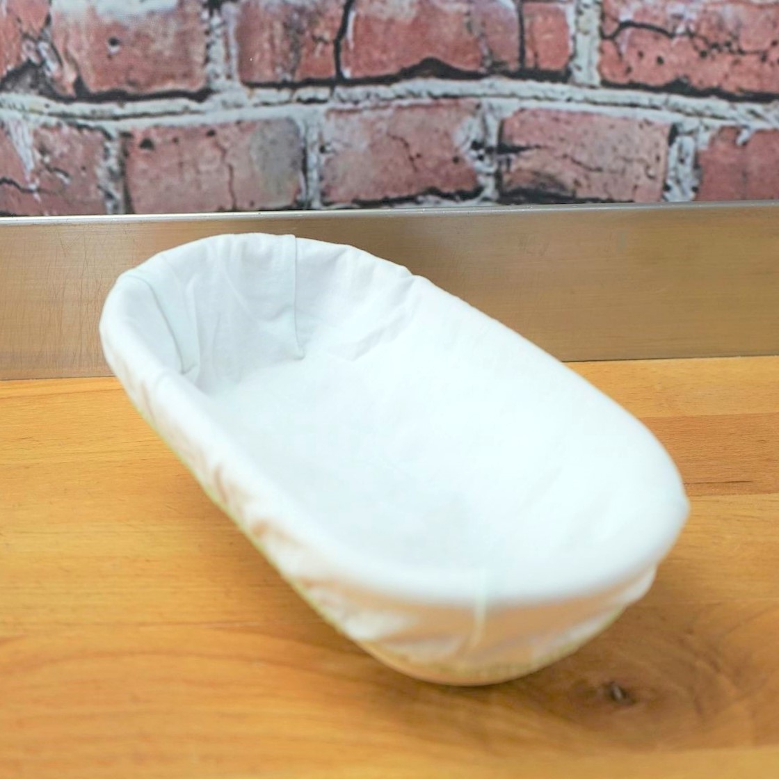 Gärtuch für  Gärkörbe 12 x 27 cm - passende Teigtücher zu passenden Gärkörben 
