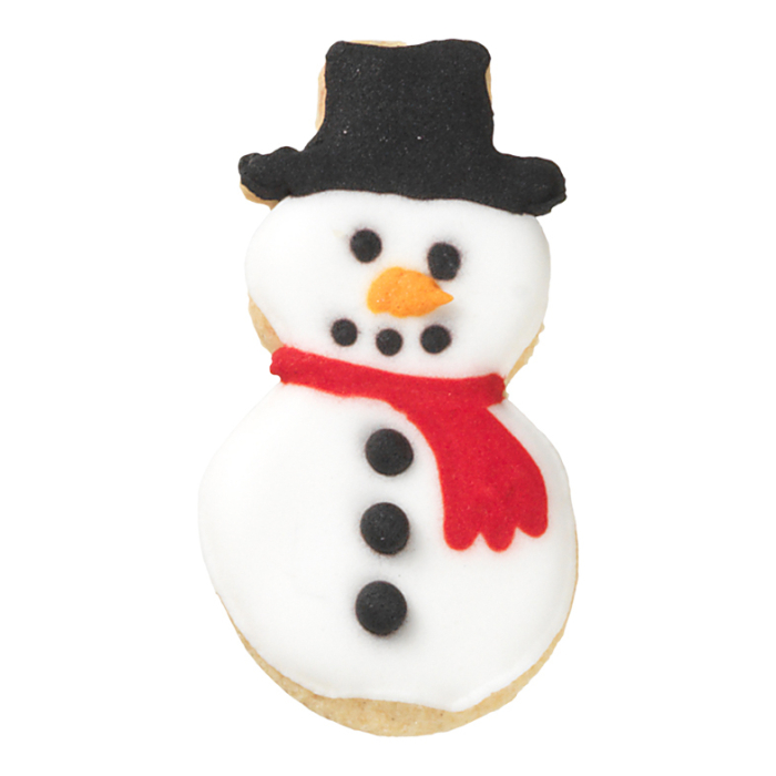 Ausstechform Schneemann 5 cm Edelstahl