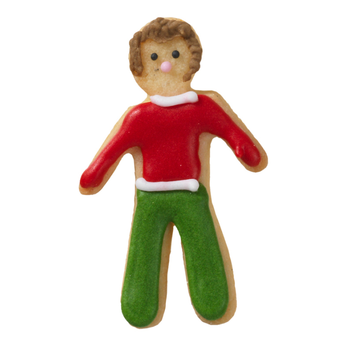 Ausstecher Junge Edelstahl 6,5 cm