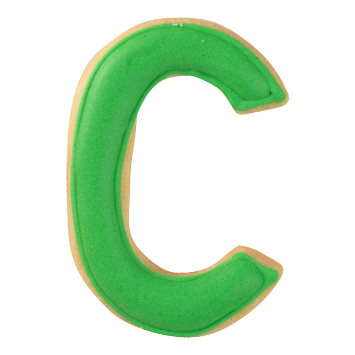 Ausstecher Buchstabe C 6cm Edelstahl