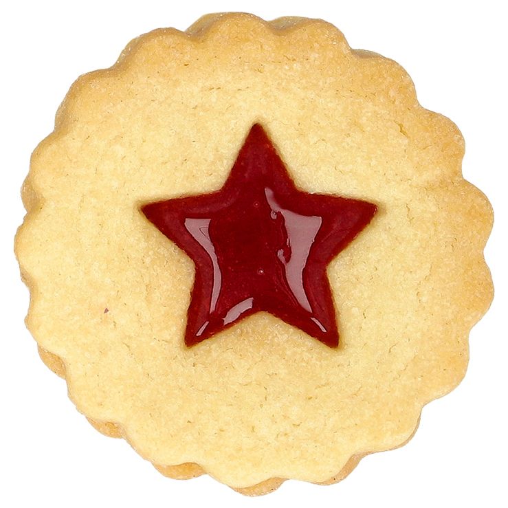 Ausstecher Linzer  Stern 5 cm - ein Klassiker in der Adventszeit