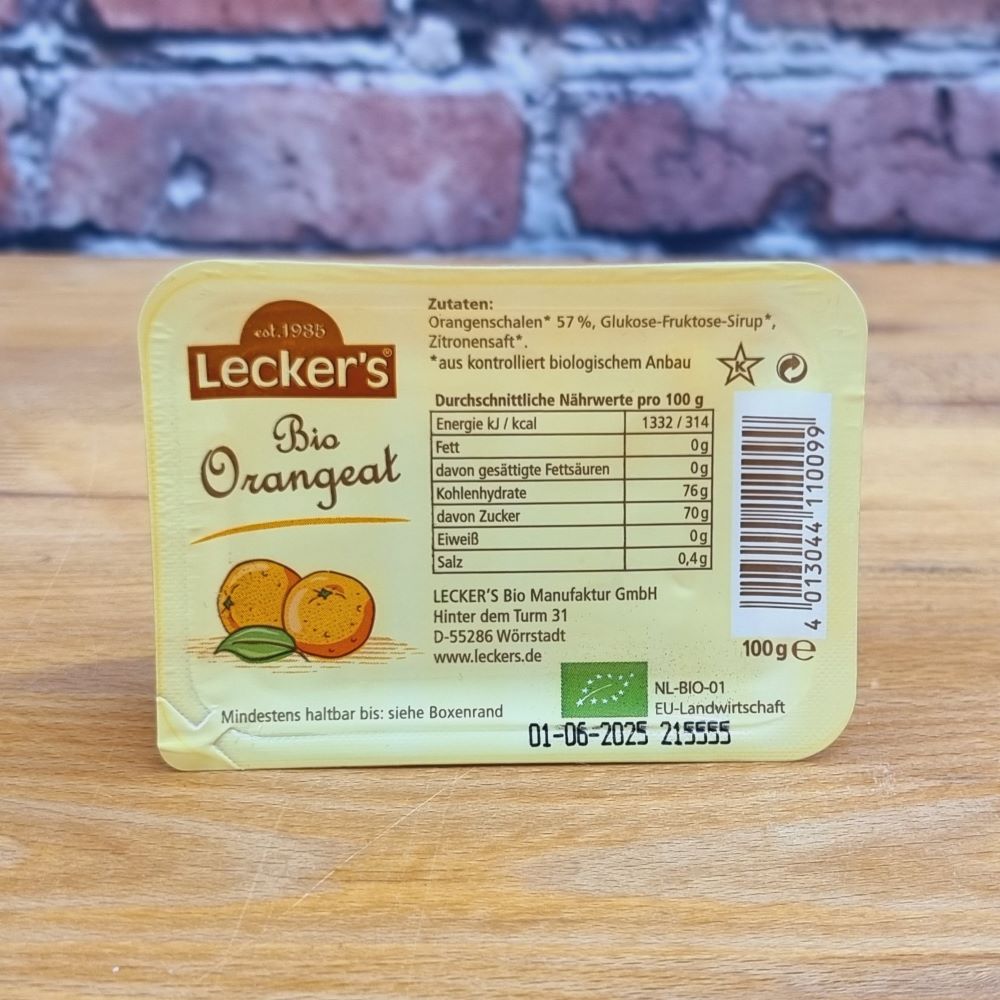 BIO Orangeat100g