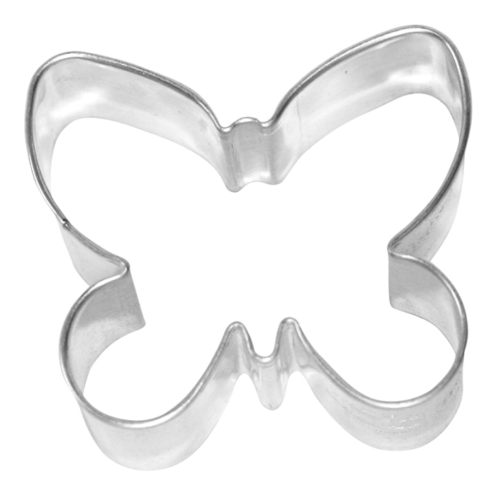 Ausstecher Schmetterling 6 cm Edelstahl