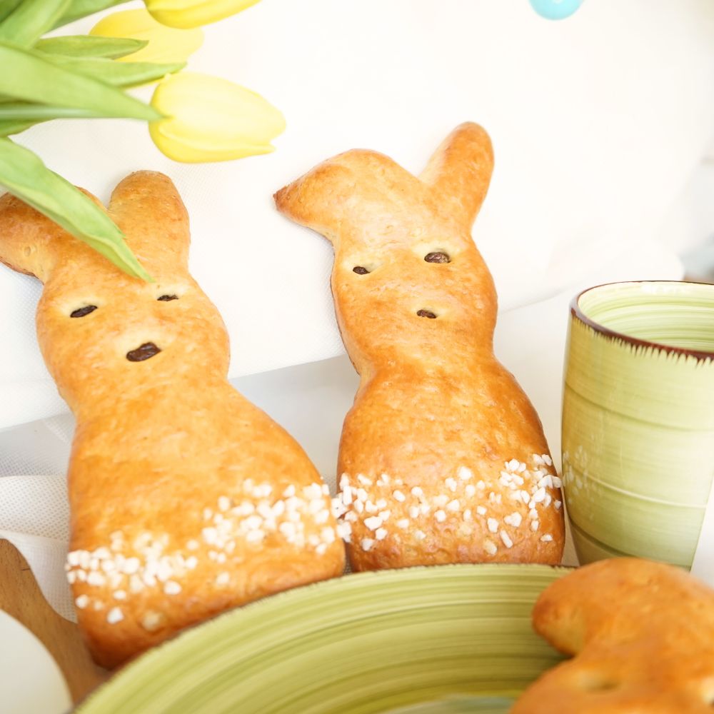 Osterhasen aus Hefeteig: Ein süßes Vergnügen für die Feiertage