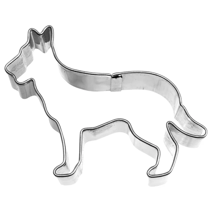 Ausstecher Schäferhund 6,5 cm Edelstahl