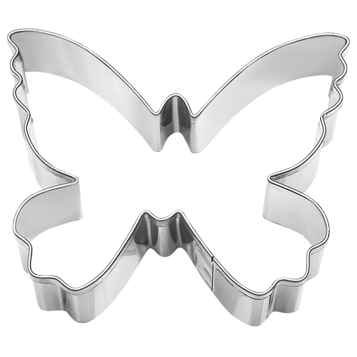 Ausstecher Schmetterling 7 cm Edelstahl