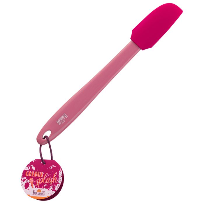 Mini-Teigschaber 27 cm, pink Silikonkopf mit Kunsstoffgriff