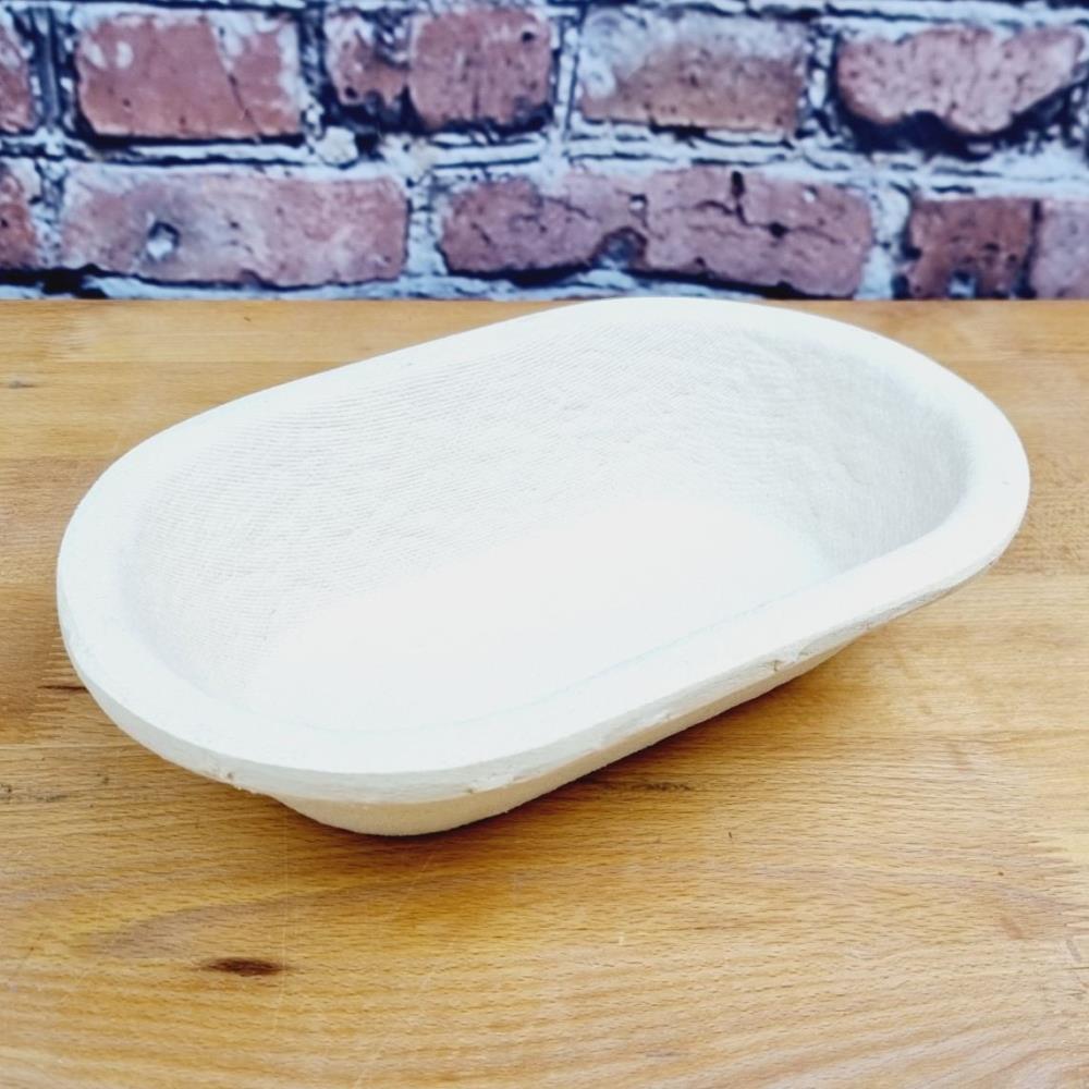 Gärkorb Schliff oval glatt 26x15cm für 1kg Teig