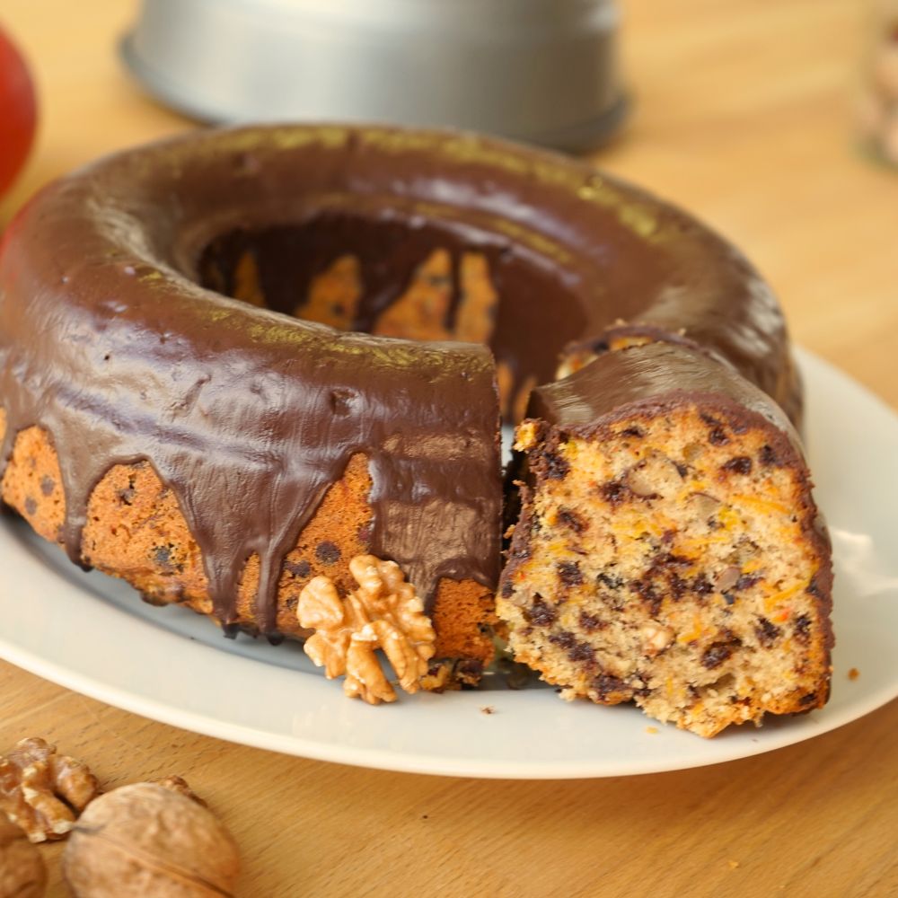 Kürbis-Schokokuchen