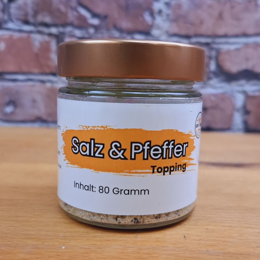 Salz & Pfeffer Topping 80g - gönn dir den perfekten Crunch