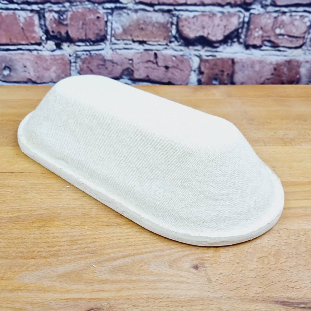 Gärkorb Schliff oval Waffel 31x13cm für 1kg Teig