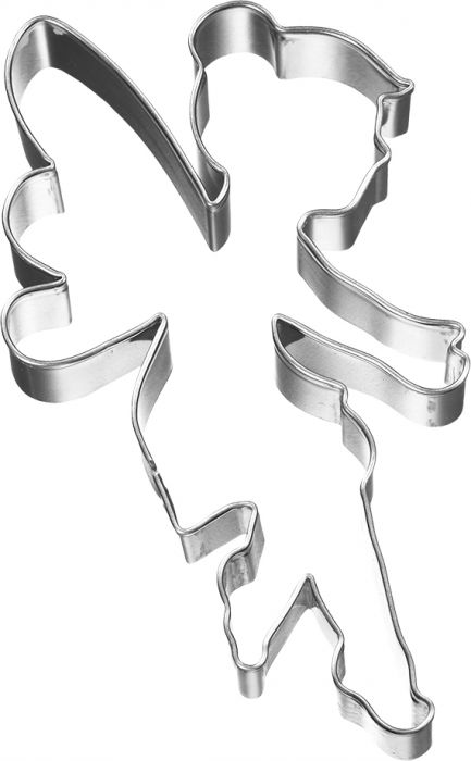 Ausstecher Fee, fliegend 11cm Edelstahl