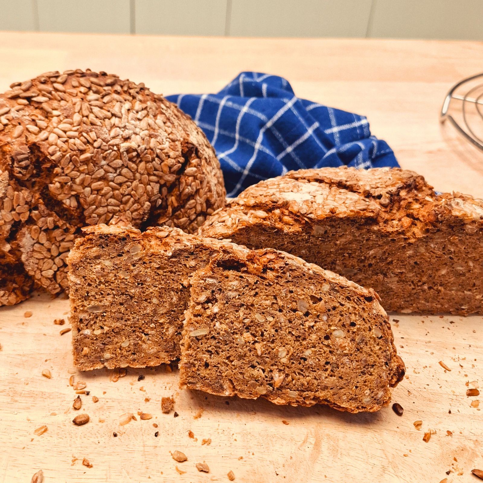 Räuberbrot - Backmischung 750g | würziges Roggen-Dinkelbrot