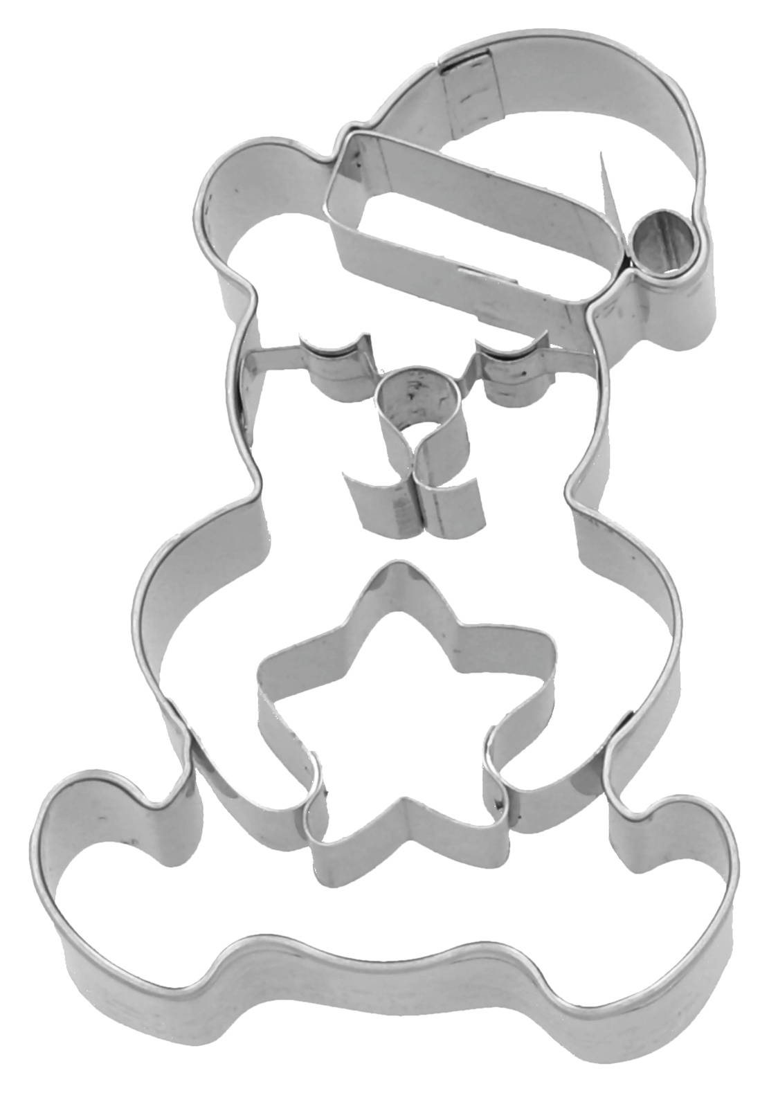 Ausstecher Weihnachtsteddy