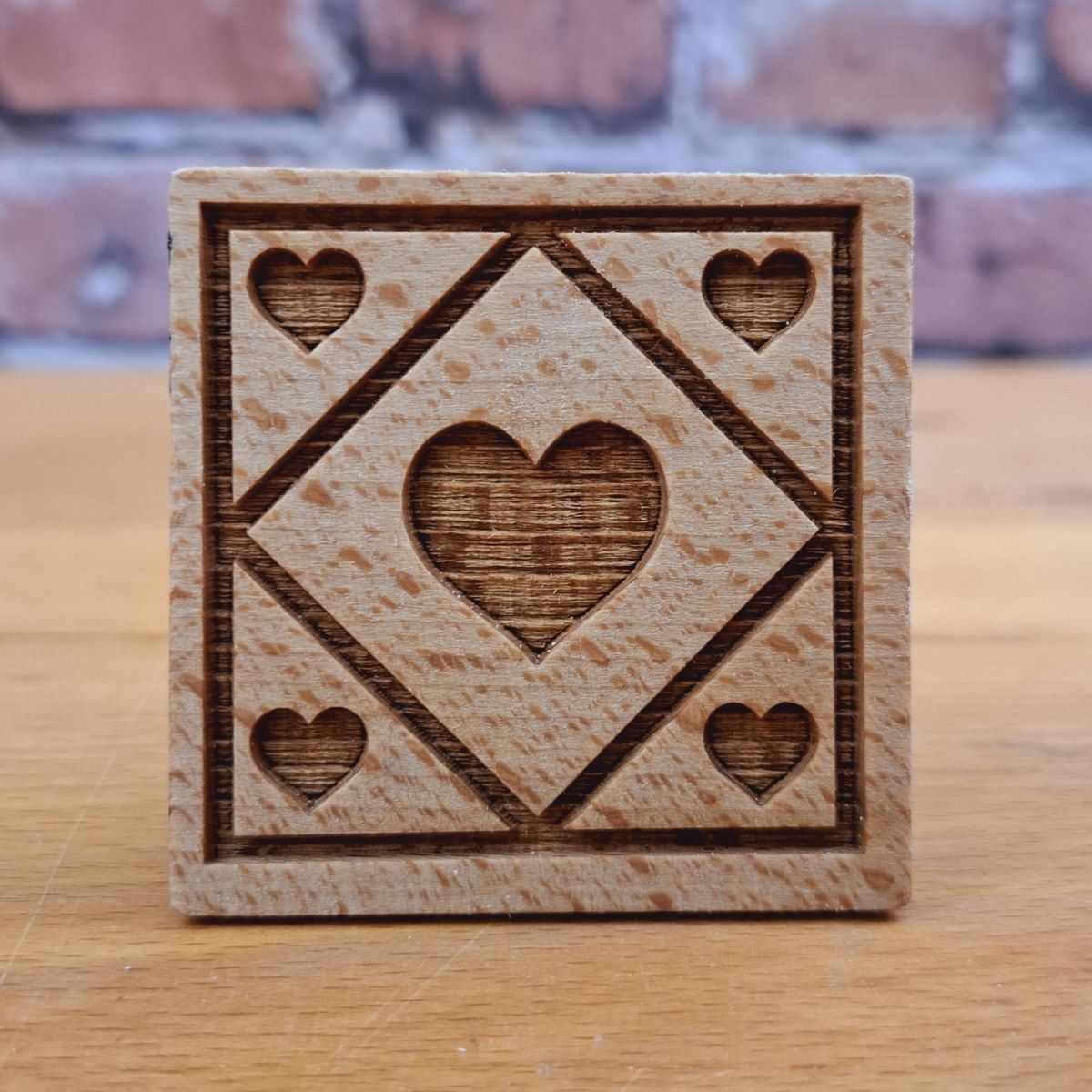 Motiv-Keksstempel "Karoherz"