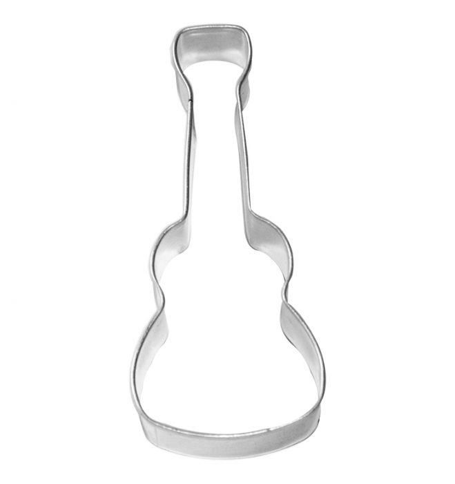 Ausstecher Gitarre 8 cm Edelstahl