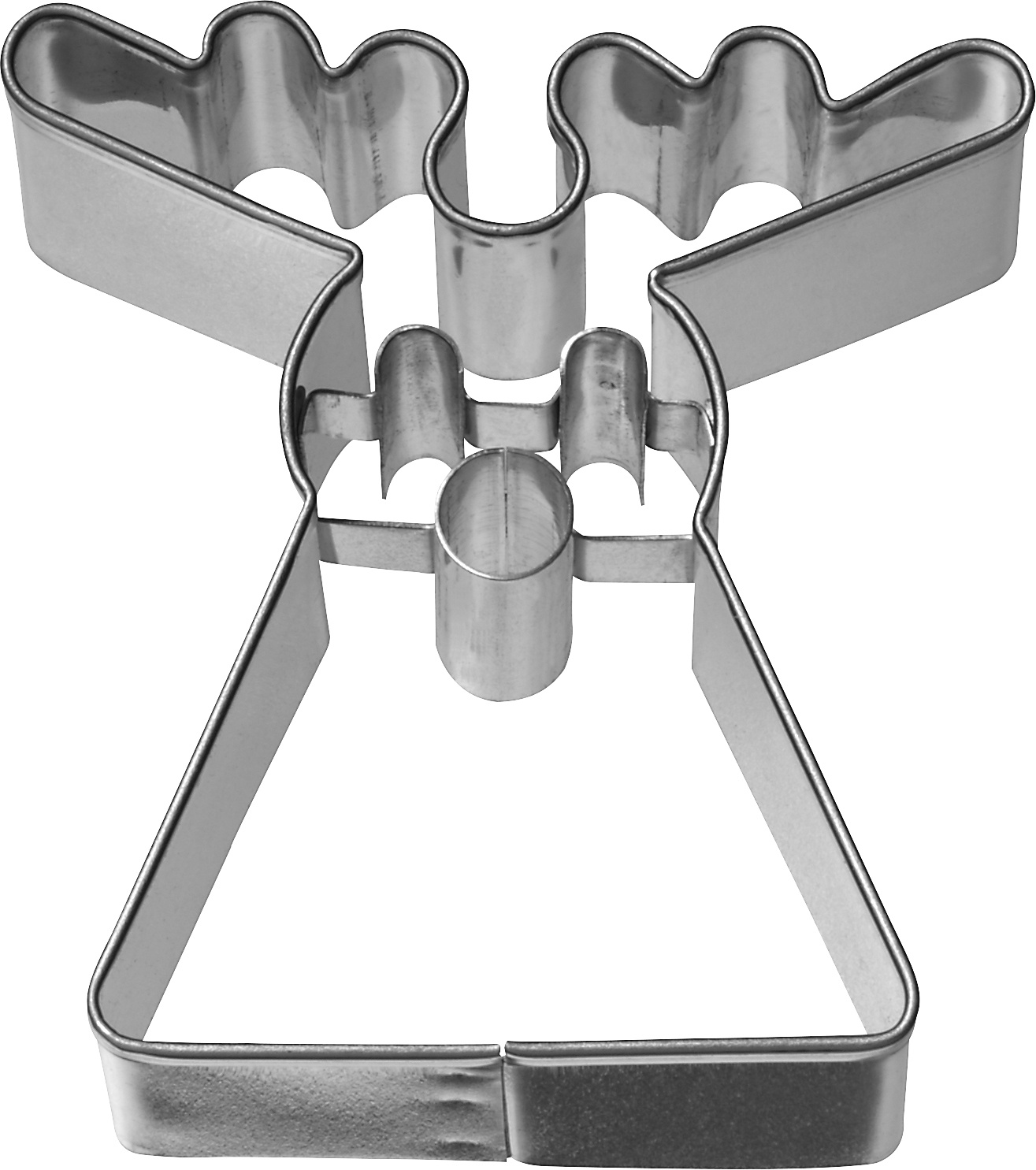 Ausstechform Rentier, geometrisch 6cm, aus Edelstahl