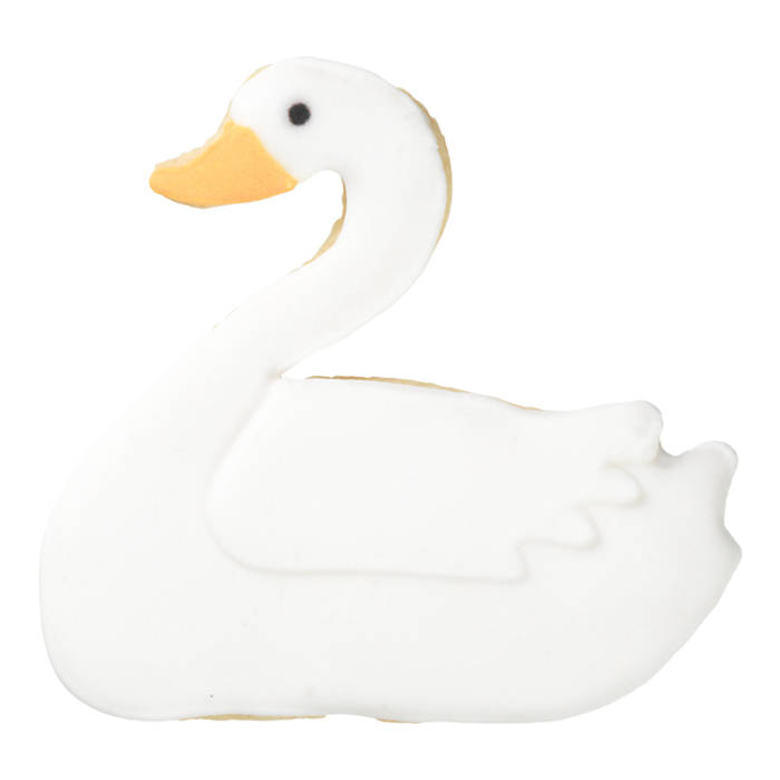 Ausstecher Schwan 7cm Edelstahl
