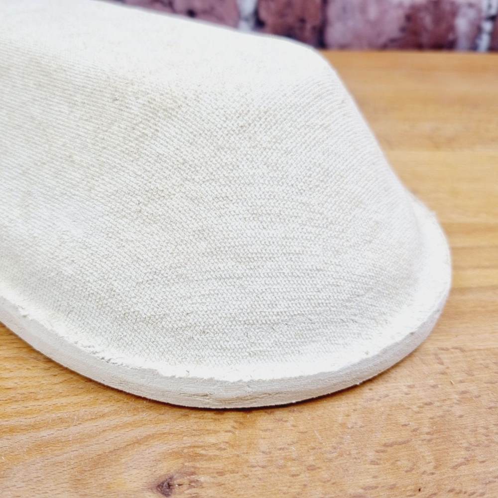 Gärkorb Schliff oval Waffel 31x13cm für 1kg Teig