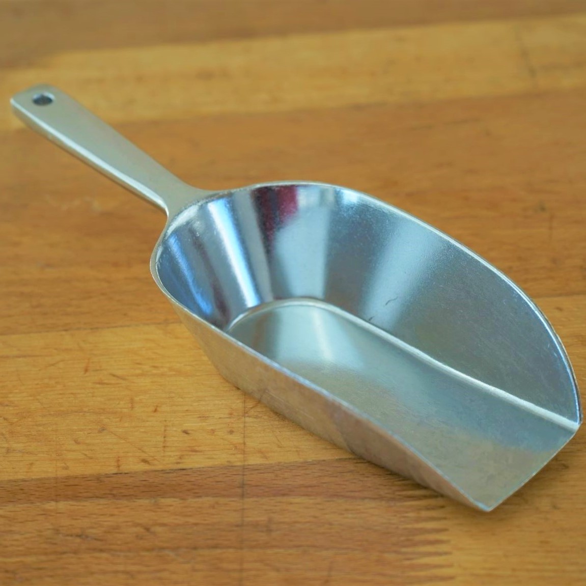 Mehlschaufel Aluguß Länge 210mm Inhalt 130ml