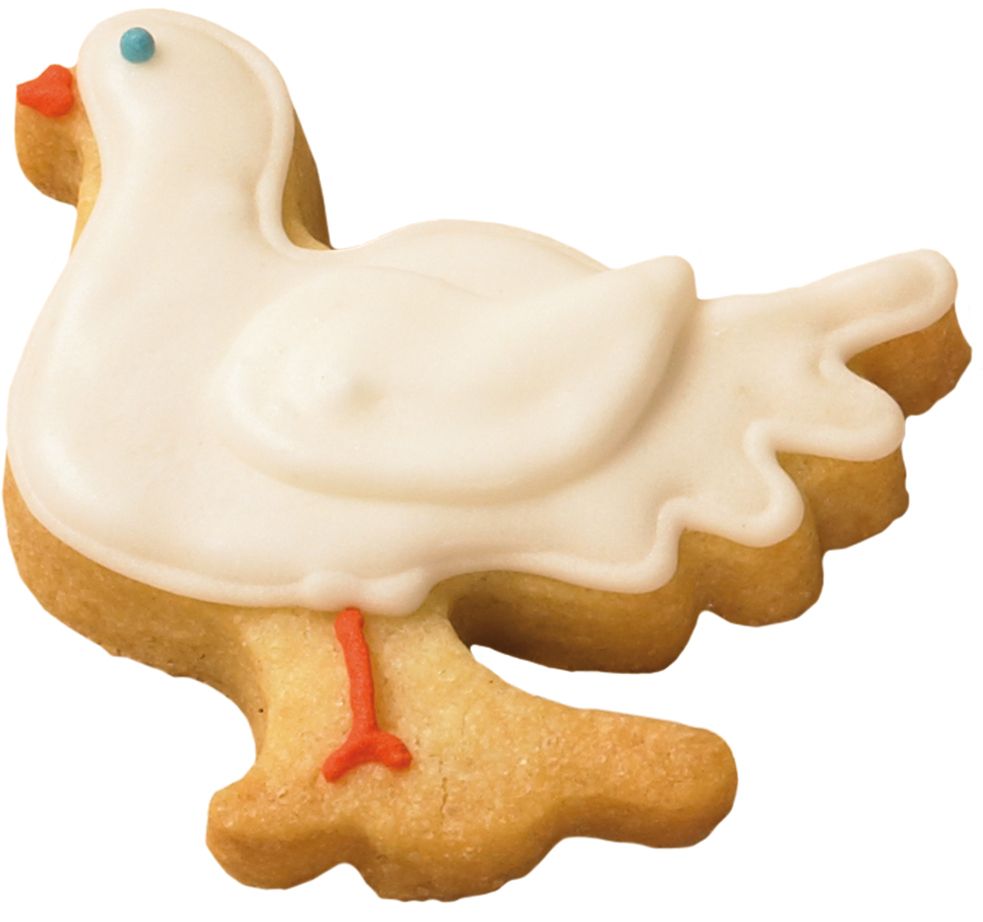 Ausstecher Täubchen 6cm Edelstahl