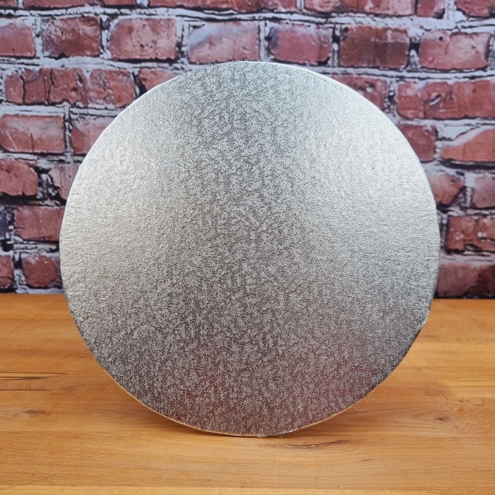 Cake Board Ø30,5cm silber