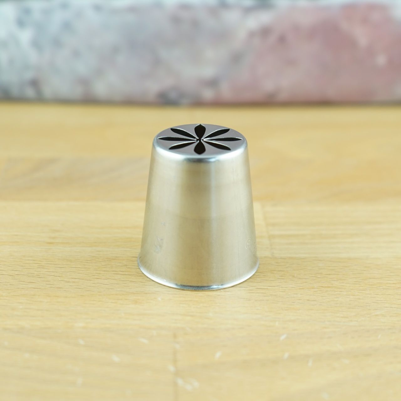 Garniertülle Blümchen Edelstahl Ø25mm