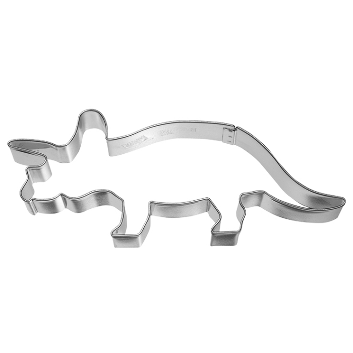 Ausstecher Triceratops 14 cm Edelstahl