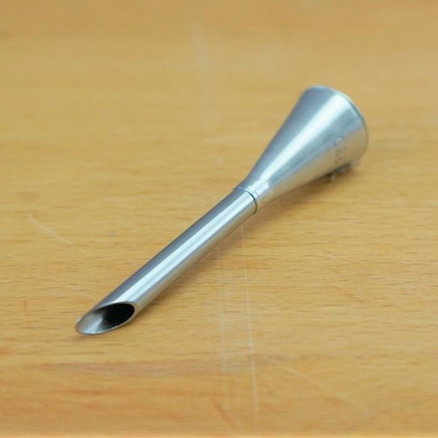 Berliner- Fülltülle aus Edelstahl Ø6mm Länge 75mm