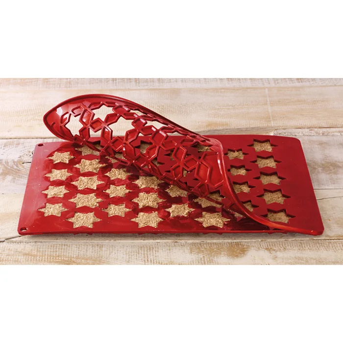 Zimtsternchen Silikonmatte mit Teigkarte + Rezept