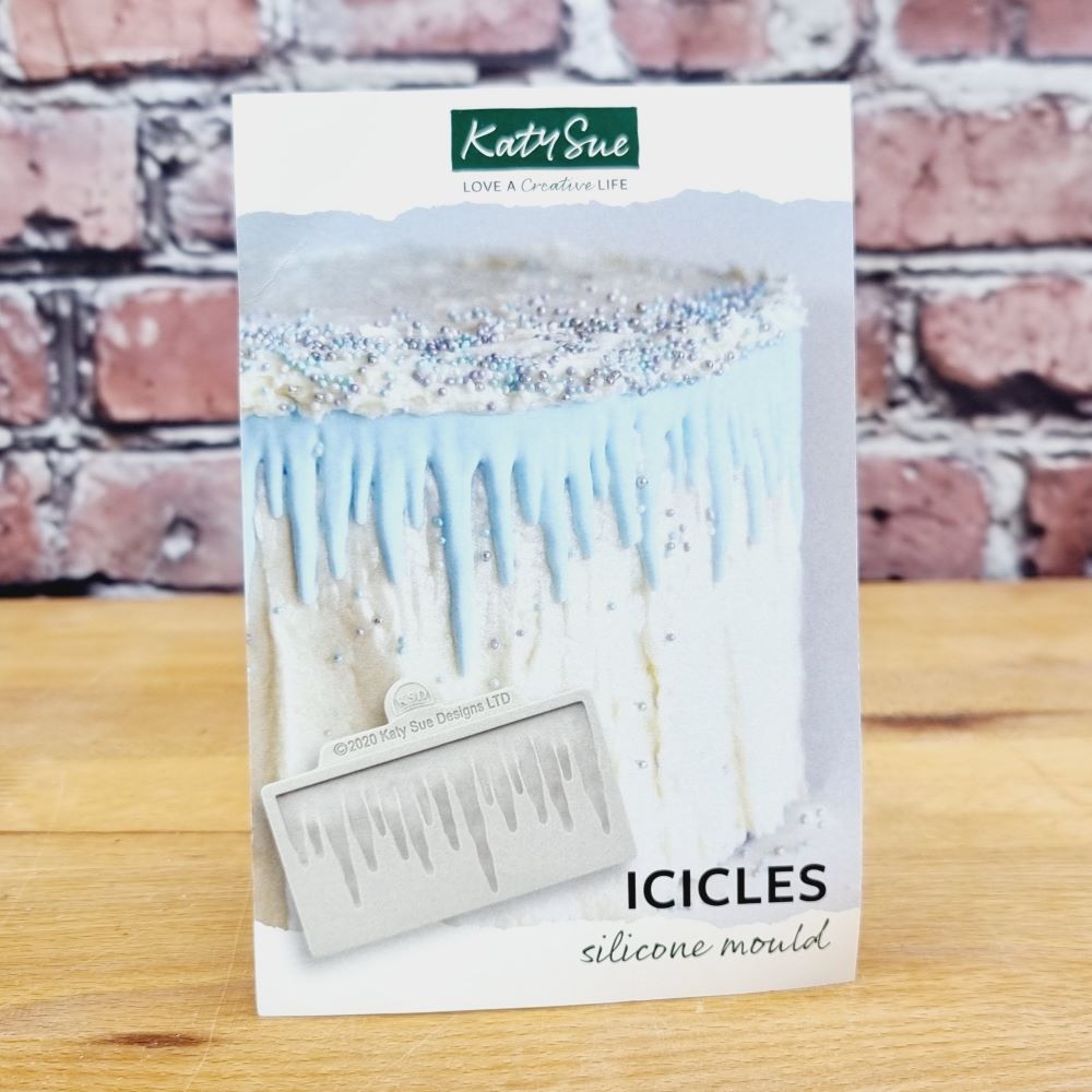 Silikonform zum Modellieren Eiszapfen – zaubere frostige Eistorten!