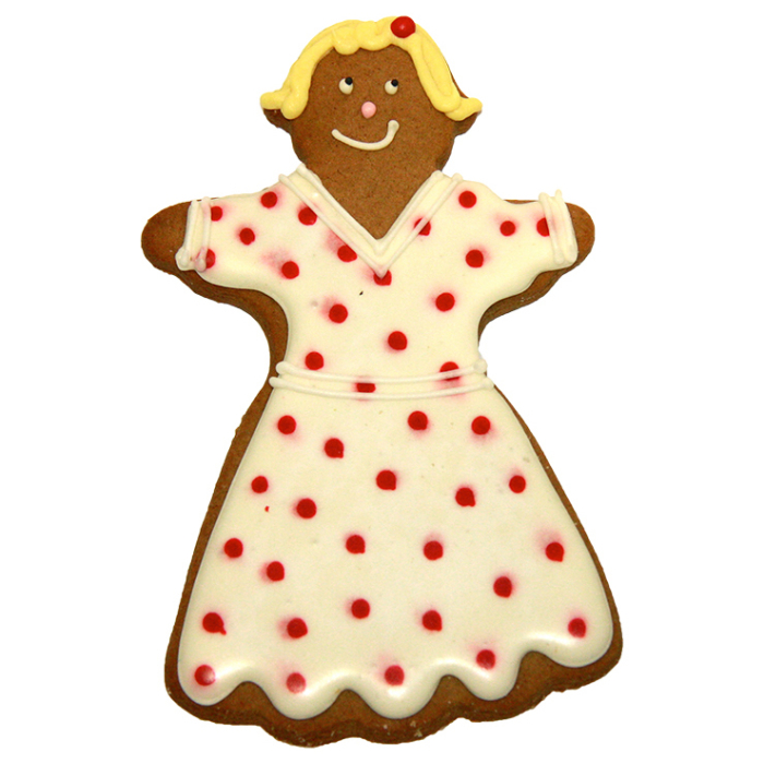 Ausstecher FRAU 15  cm Edelstahl