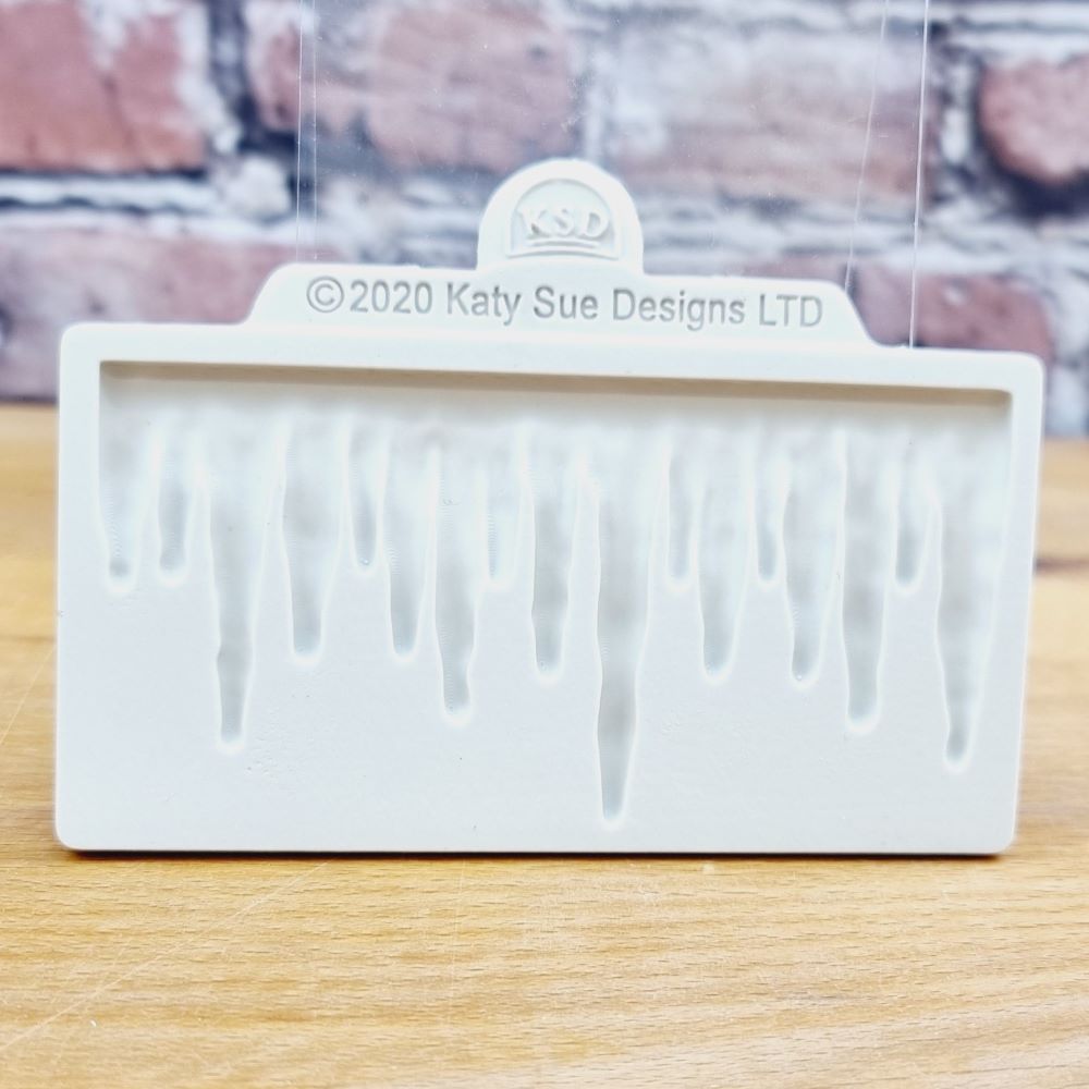 Silikonform zum Modellieren Eiszapfen – zaubere frostige Eistorten!