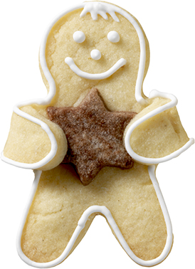 Ausstecher Knuddel-Keks-Gingerman 7cm Edelstahl