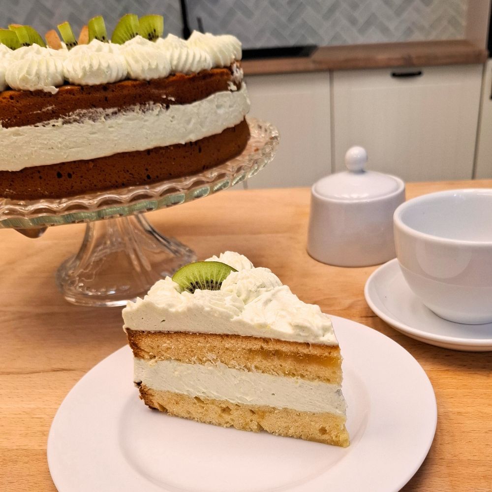 Sahnestand Kiwi-Stachelbeere 150g - Eine erfrischende Kombination für Sahnetorten